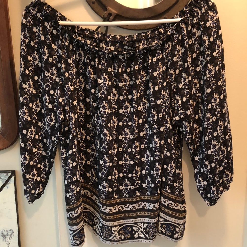 Madewell off-shoulder top